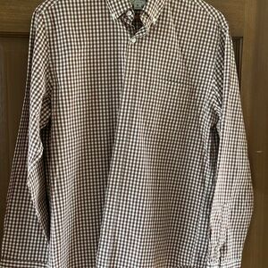 Mens plaid shirt J Crew M